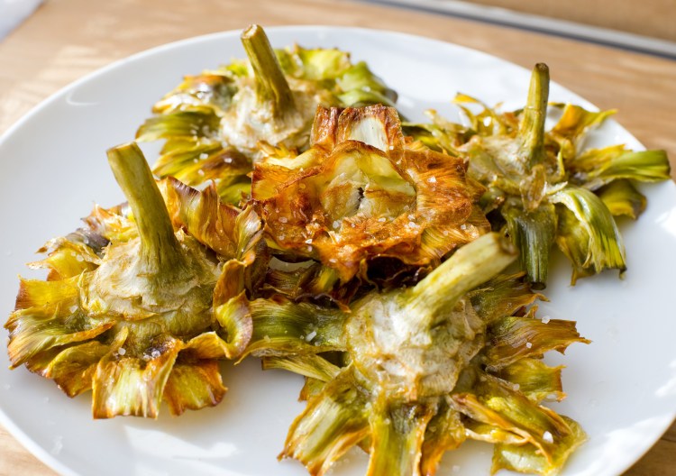 Carciofi alla giudia (Jewish-style artichokes)