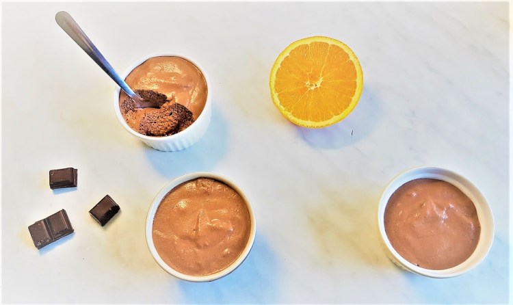 Luc’s chocolate orange&nbsp;mousse