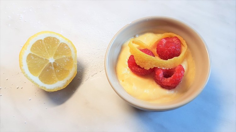 Dinah’s lemon mousse