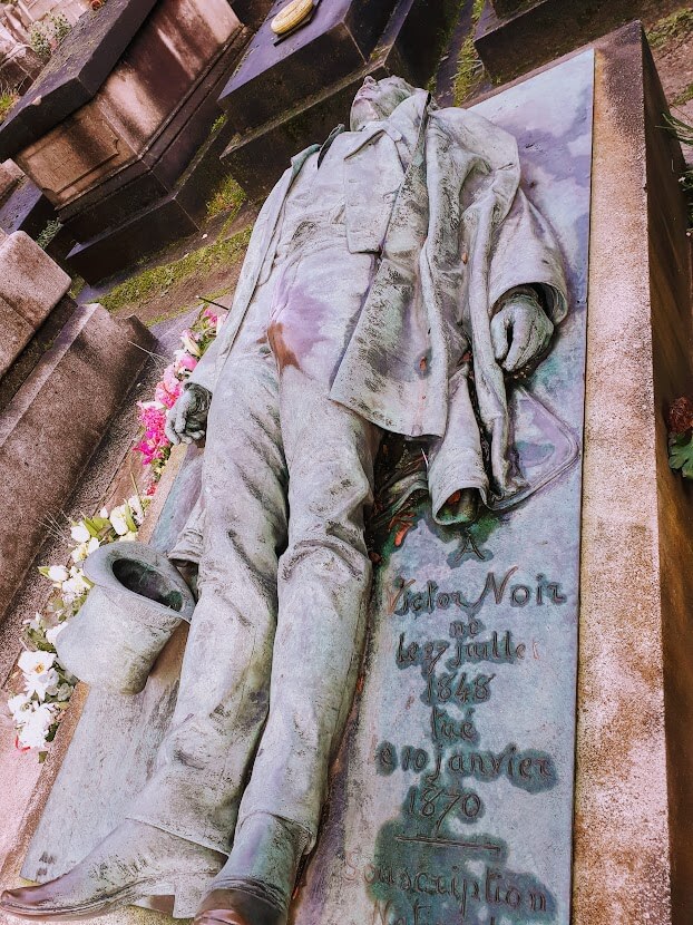 Tomb of Victor Noir, Père Lachaise cemetery, Paris