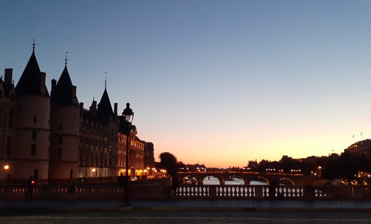 View of the Conciergerie from the pont au Change