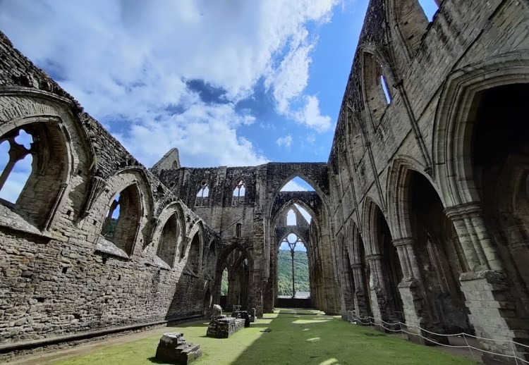 Tintern Abbey, the Wye Valley, Wales